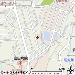和歌山県岩出市紀泉台86周辺の地図