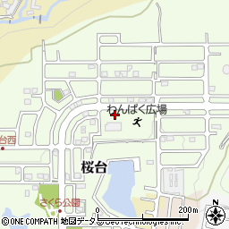 和歌山県岩出市桜台618周辺の地図