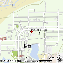 和歌山県岩出市桜台617周辺の地図