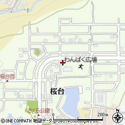 和歌山県岩出市桜台616周辺の地図