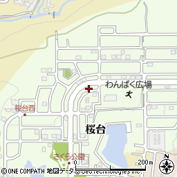 和歌山県岩出市桜台625周辺の地図