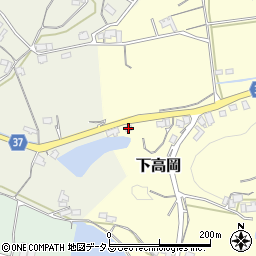 香川県木田郡三木町下高岡3793周辺の地図