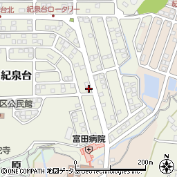 和歌山県岩出市紀泉台118周辺の地図