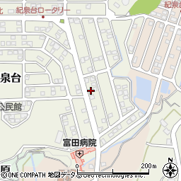 和歌山県岩出市紀泉台55周辺の地図