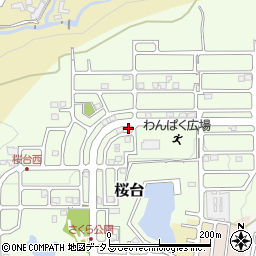 和歌山県岩出市桜台626周辺の地図