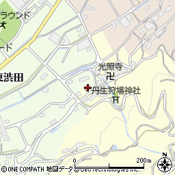 和歌山県伊都郡かつらぎ町東渋田667周辺の地図
