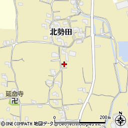 和歌山県紀の川市北勢田375周辺の地図