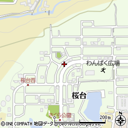 和歌山県岩出市桜台253周辺の地図
