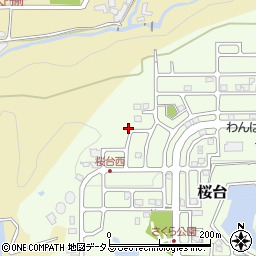 和歌山県岩出市桜台227周辺の地図
