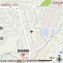 和歌山県岩出市紀泉台74周辺の地図