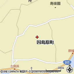 広島県尾道市因島原町895周辺の地図