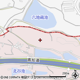 香川県丸亀市飯山町東坂元1041周辺の地図