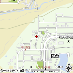 和歌山県岩出市桜台230周辺の地図