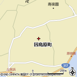 広島県尾道市因島原町801周辺の地図