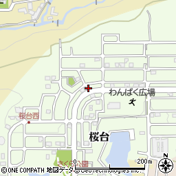 和歌山県岩出市桜台255周辺の地図