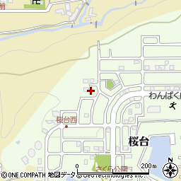 和歌山県岩出市桜台232周辺の地図