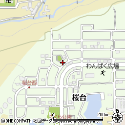 和歌山県岩出市桜台259周辺の地図