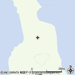 広島県豊田郡大崎上島町東野臼島周辺の地図