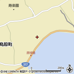 広島県尾道市因島原町1180周辺の地図