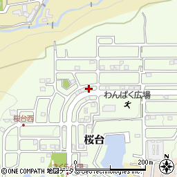 和歌山県岩出市桜台256周辺の地図