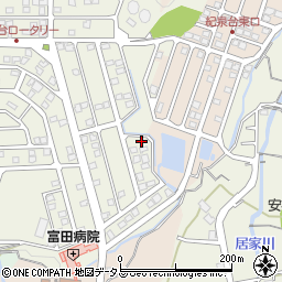 和歌山県岩出市紀泉台89周辺の地図