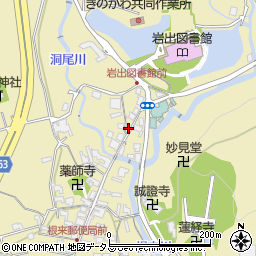 和歌山県岩出市根来1421周辺の地図