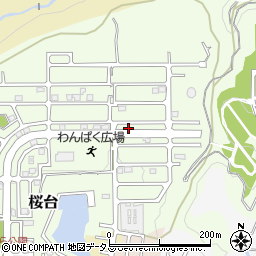 和歌山県岩出市桜台384周辺の地図