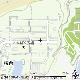 和歌山県岩出市桜台386周辺の地図
