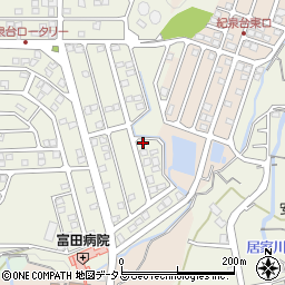 和歌山県岩出市紀泉台88周辺の地図