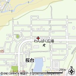 和歌山県岩出市桜台378周辺の地図