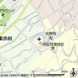 和歌山県伊都郡かつらぎ町東渋田662周辺の地図