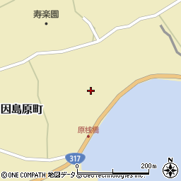 広島県尾道市因島原町1106周辺の地図