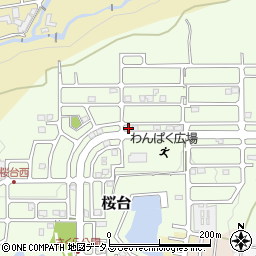 和歌山県岩出市桜台376周辺の地図
