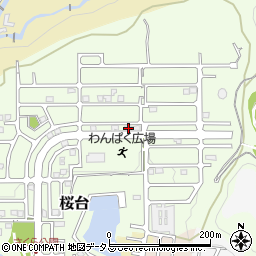 和歌山県岩出市桜台381周辺の地図