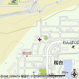 和歌山県岩出市桜台231周辺の地図