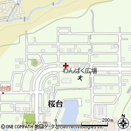 和歌山県岩出市桜台377周辺の地図