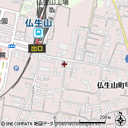 香川県高松市仏生山町837周辺の地図