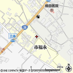 兵庫県南あわじ市市福永699周辺の地図