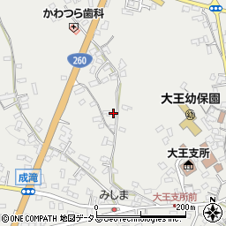 三重県志摩市大王町波切3068周辺の地図