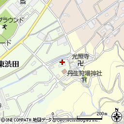 和歌山県伊都郡かつらぎ町東渋田664周辺の地図