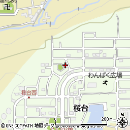 和歌山県岩出市桜台268周辺の地図