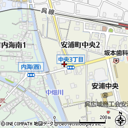 台湾料理 福祥閣 呉店周辺の地図