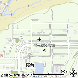 和歌山県岩出市桜台372周辺の地図