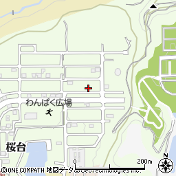 和歌山県岩出市桜台391周辺の地図