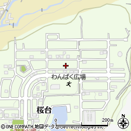 和歌山県岩出市桜台370周辺の地図