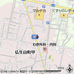 香川県高松市仏生山町448周辺の地図