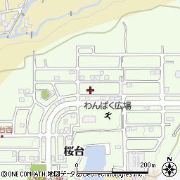 和歌山県岩出市桜台373周辺の地図