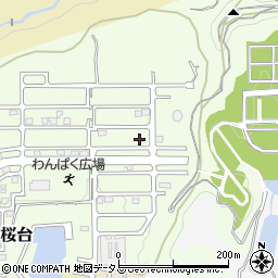 和歌山県岩出市桜台390周辺の地図