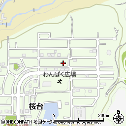 和歌山県岩出市桜台368周辺の地図