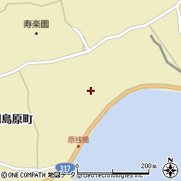 広島県尾道市因島原町1185周辺の地図